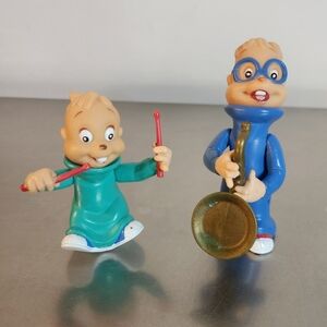 Alvin and the Chipmunks Figurines (Simon & Theodore)